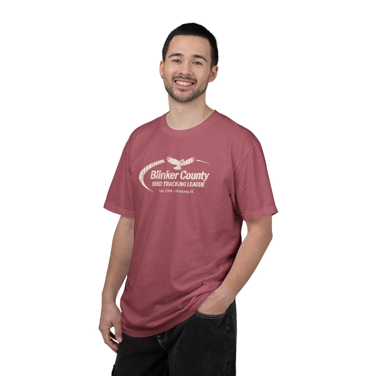 Blinker County Bird Tracking League vintage t-shirt
