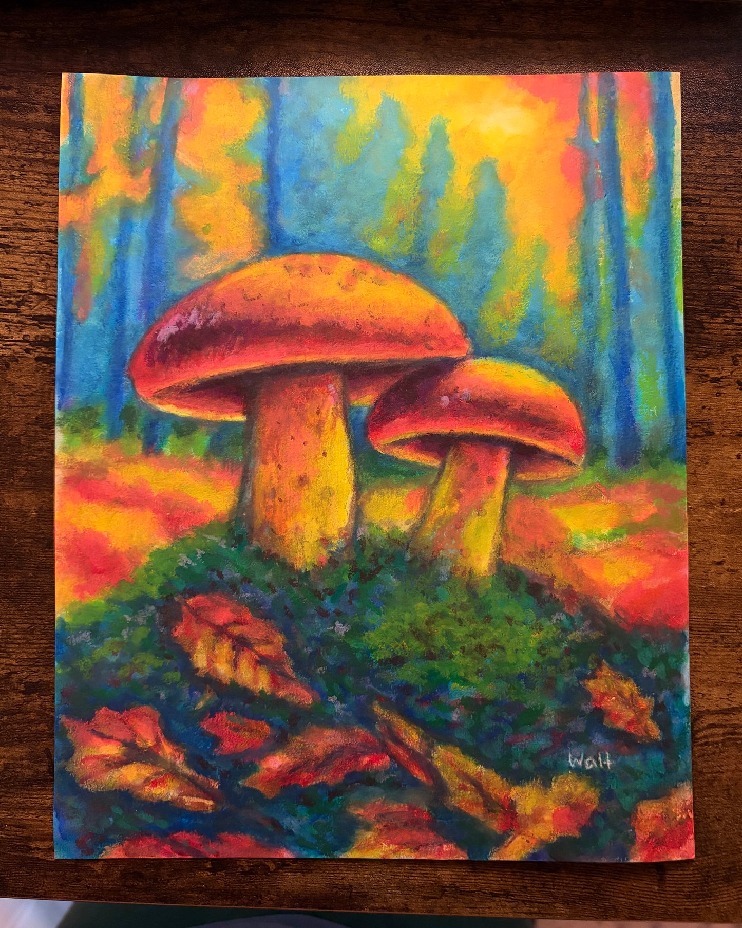 feels like a walk in the forest