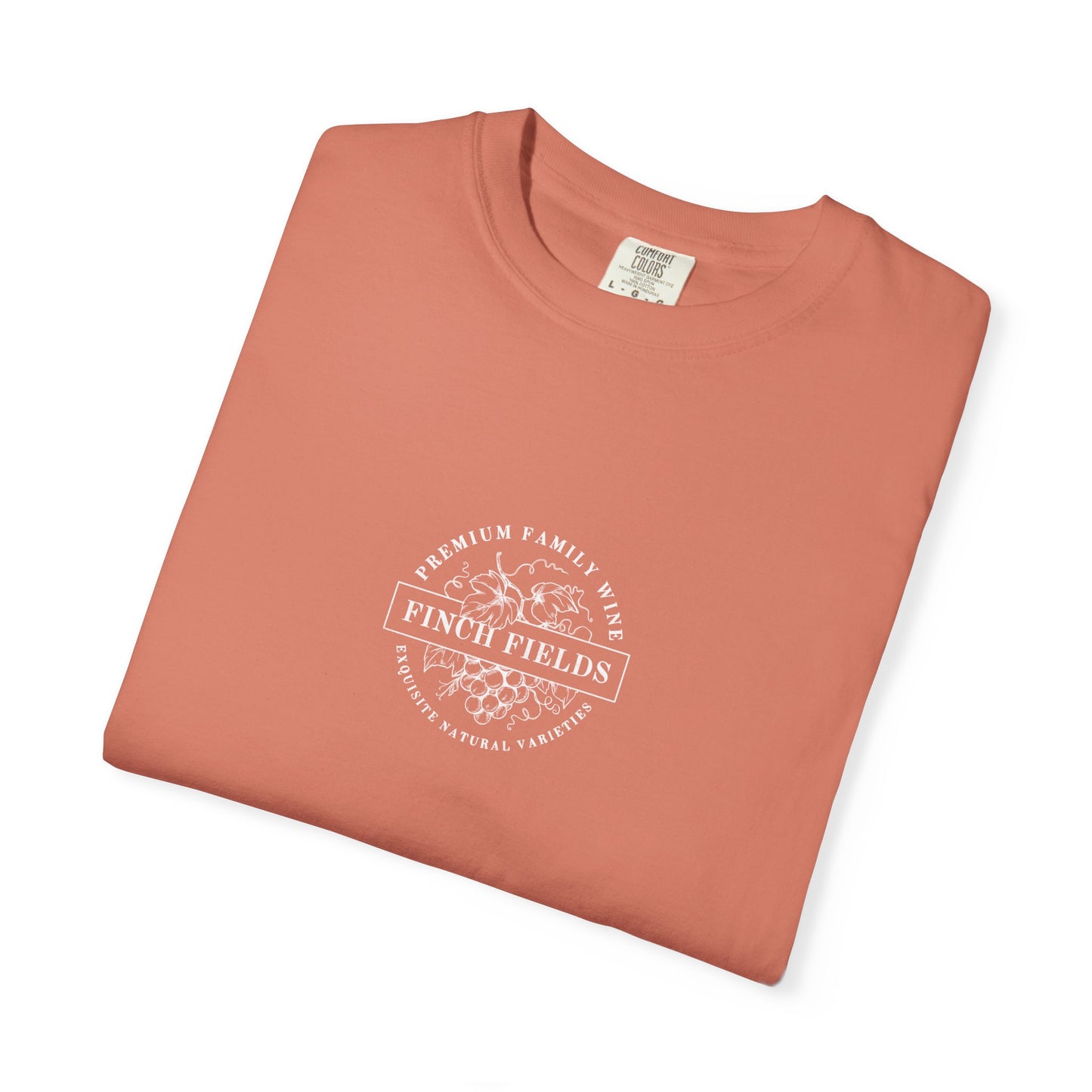 finch fields exquisite wine t-shirt