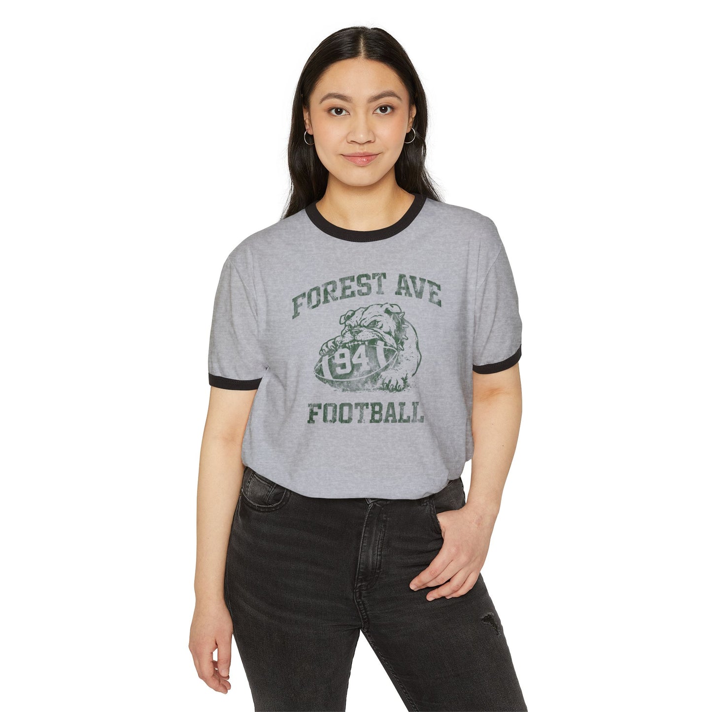Forest Ave Football – Vintage Ringer t-shirt