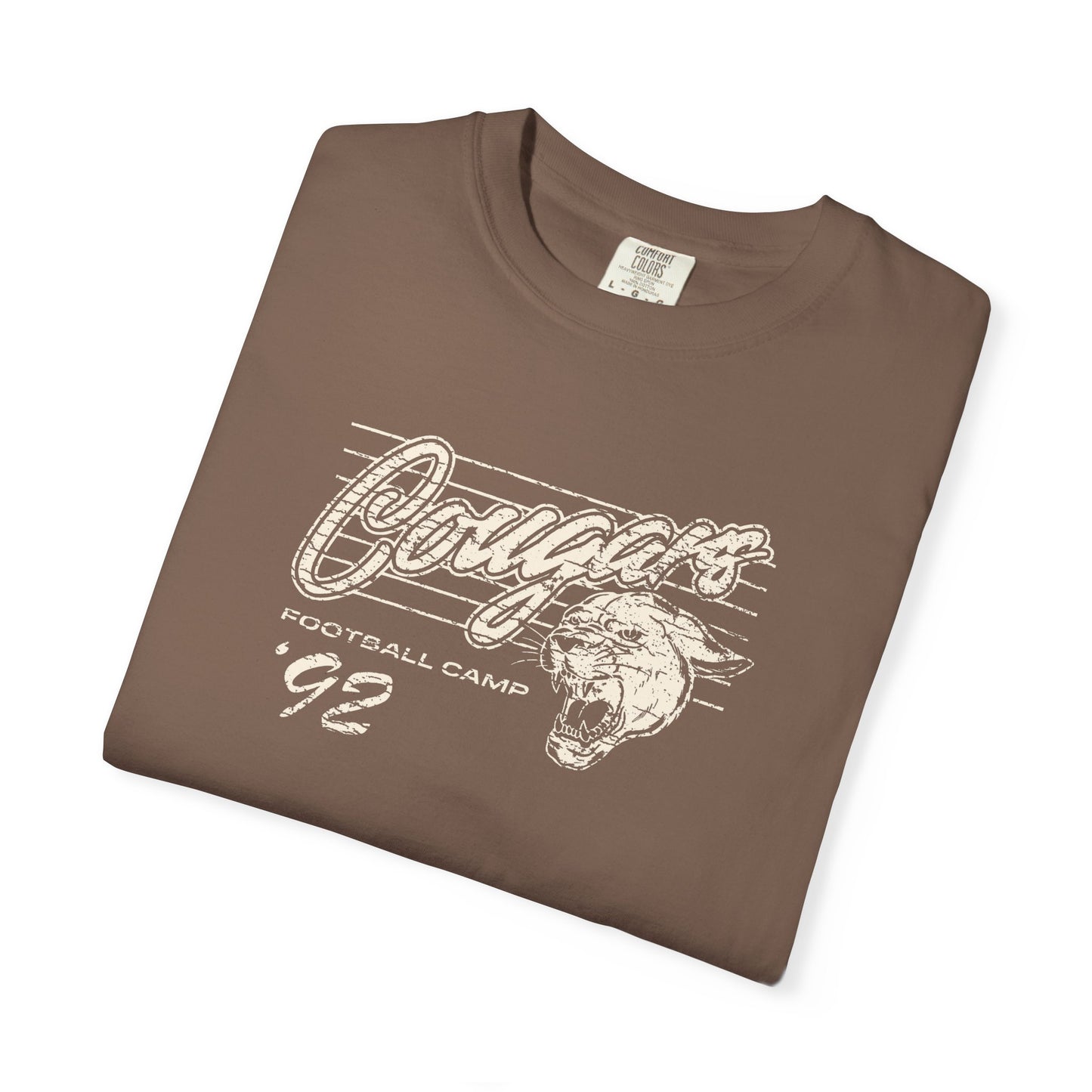 cougar football camp 92 vintage t-shirt