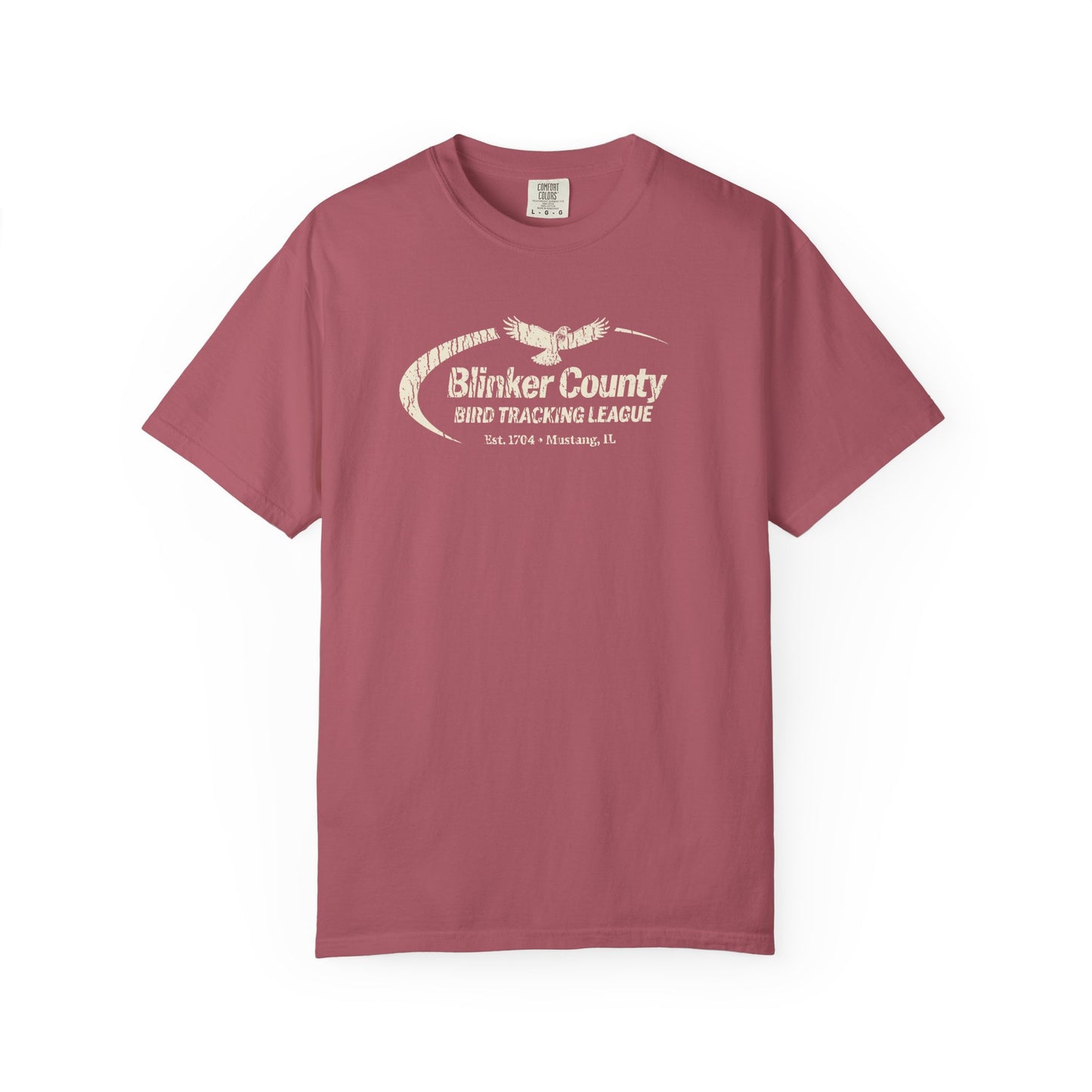 Blinker County Bird Tracking League vintage t-shirt