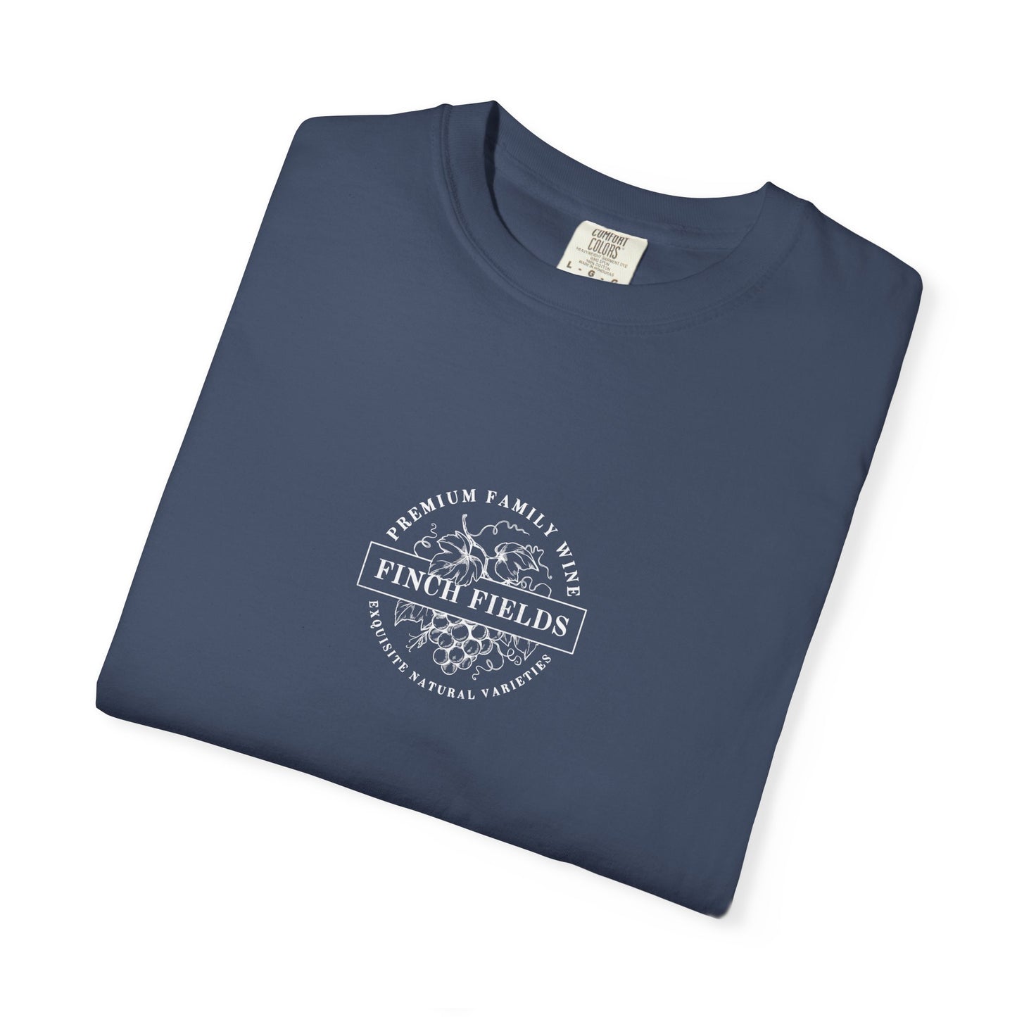 finch fields exquisite wine t-shirt
