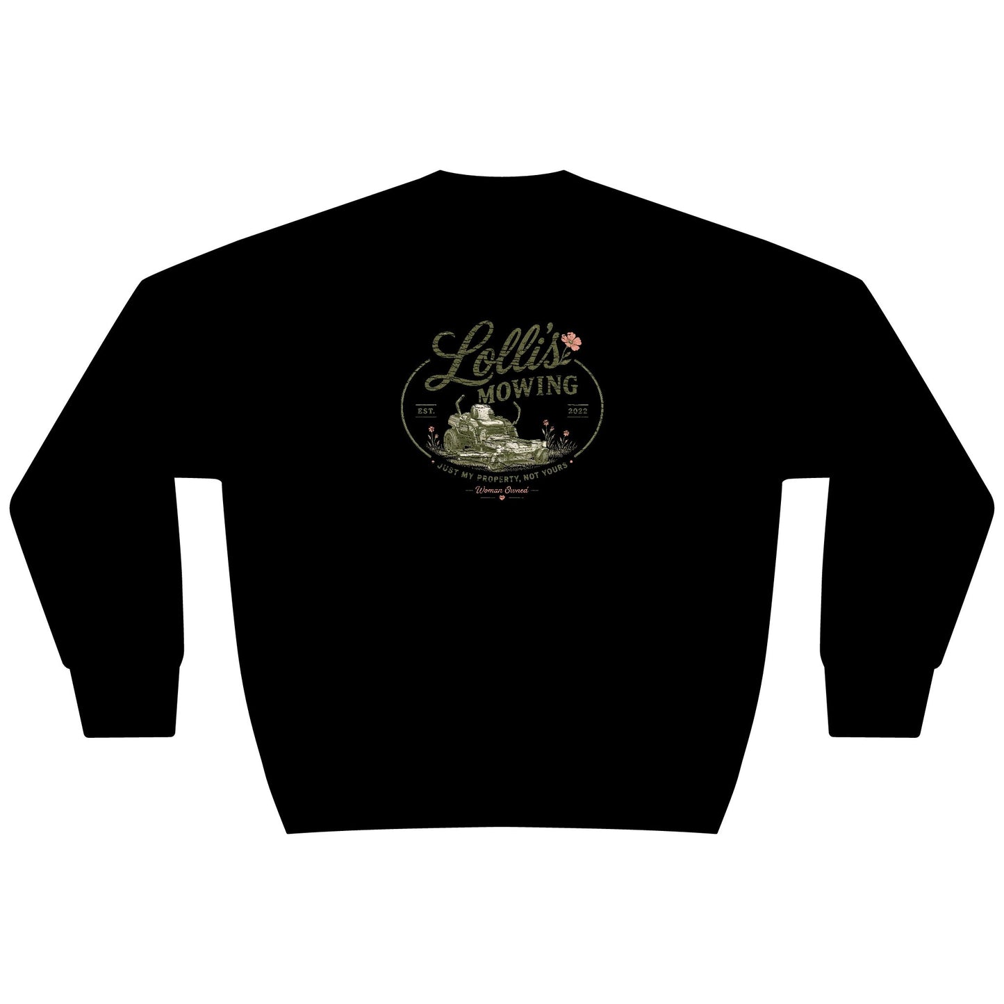 lolli's mowing vintage heavyweight crewneck sweatshirt