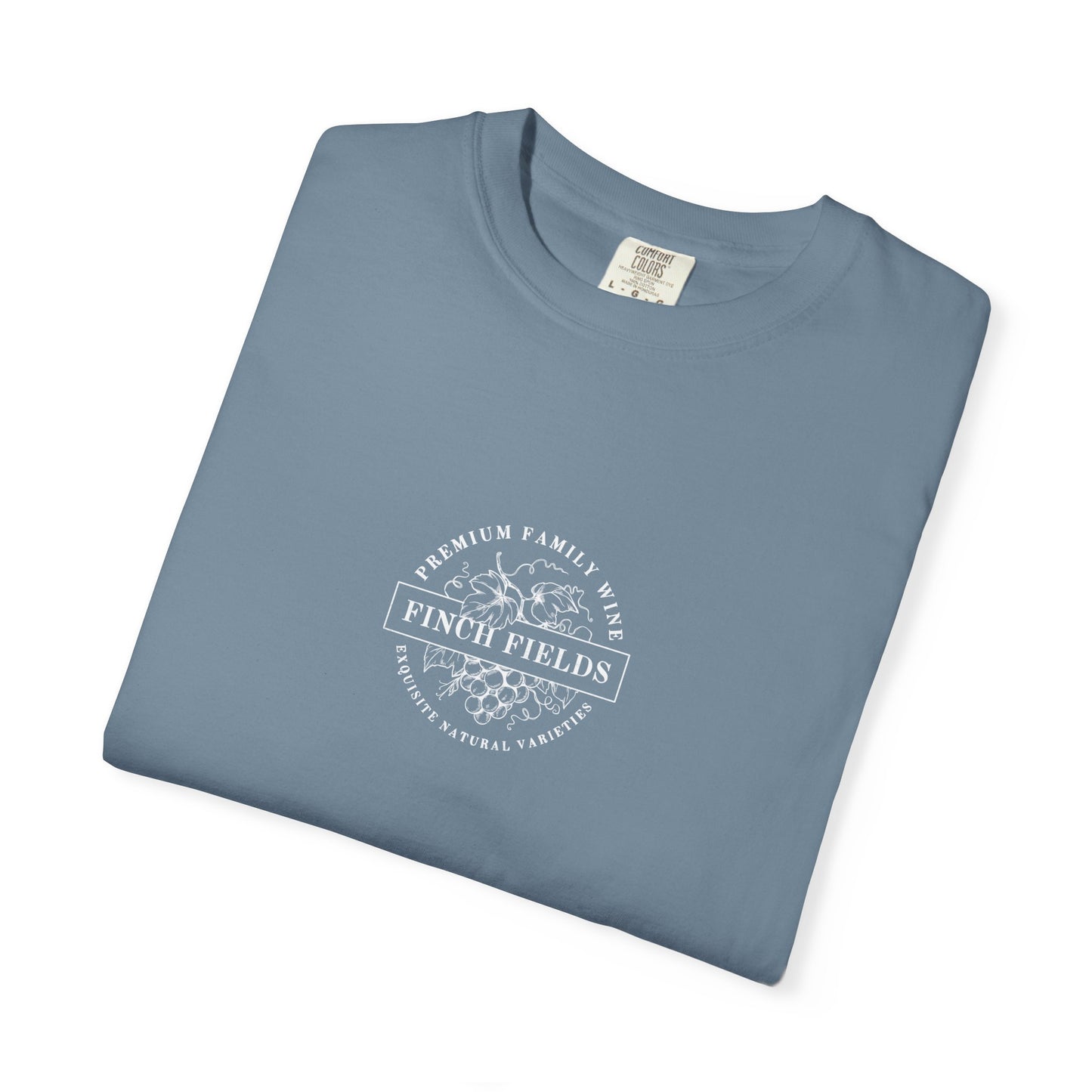 finch fields exquisite wine t-shirt