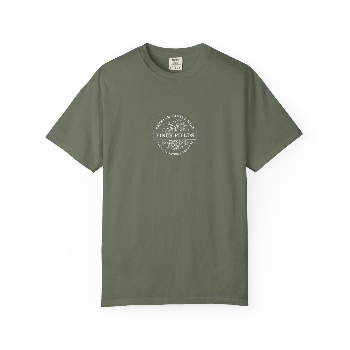 finch fields exquisite wine t-shirt