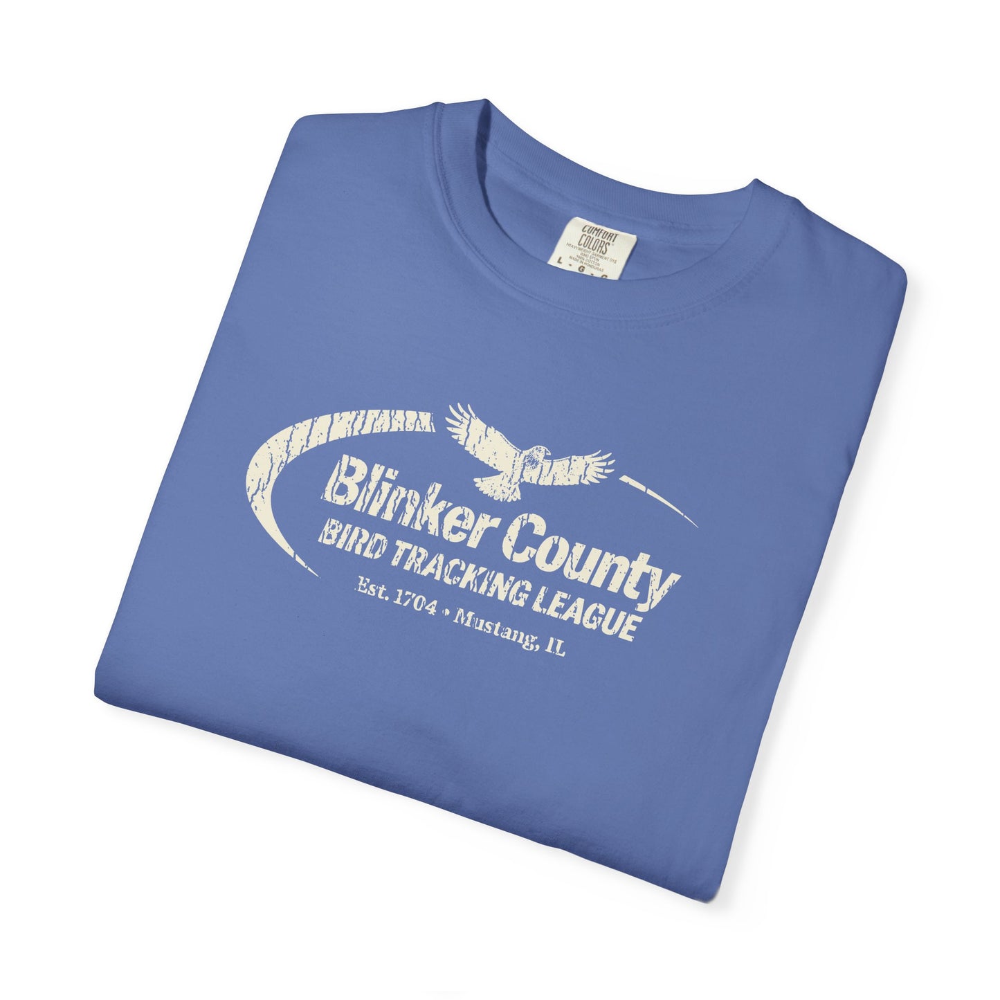 Blinker County Bird Tracking League vintage t-shirt