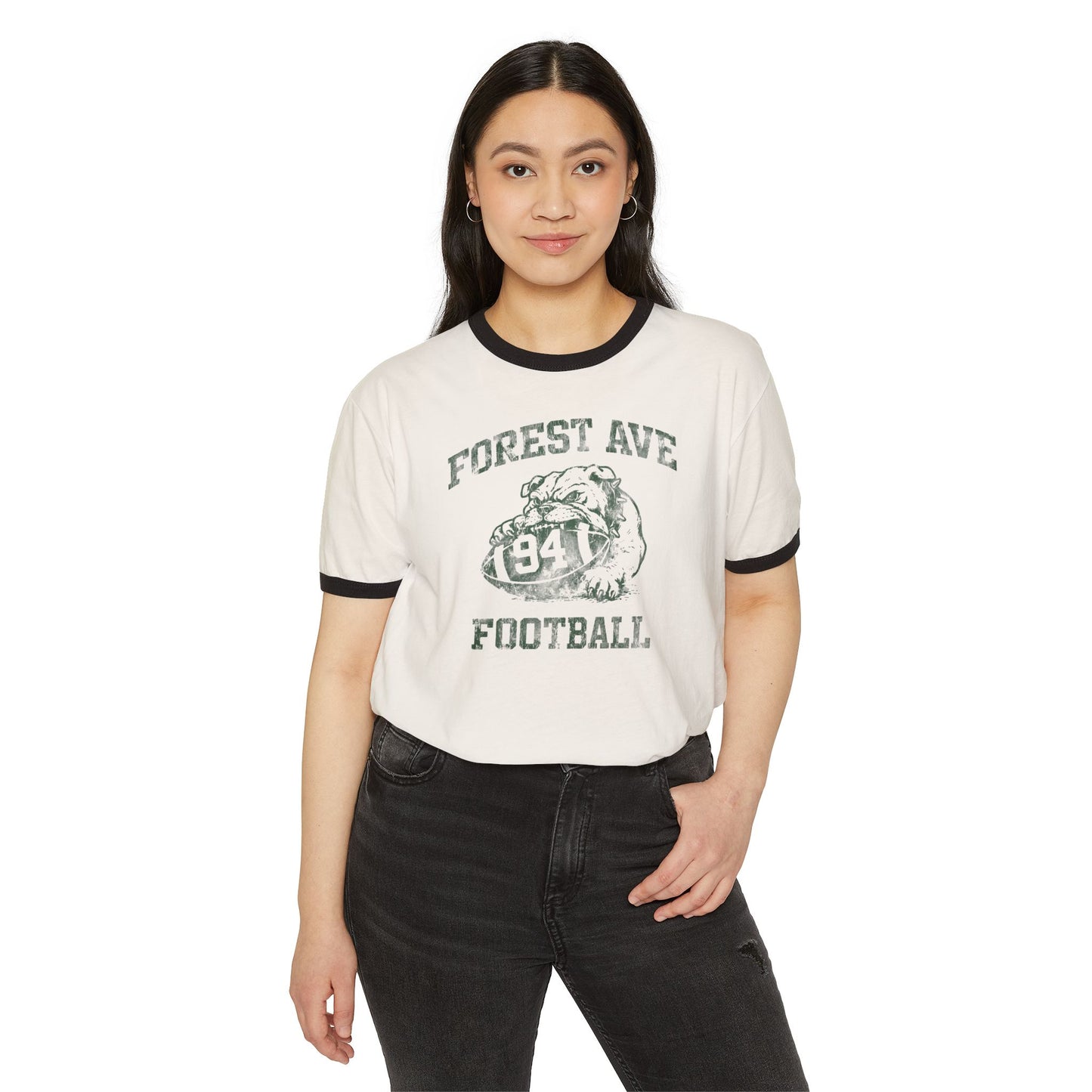 Forest Ave Football – Vintage Ringer t-shirt