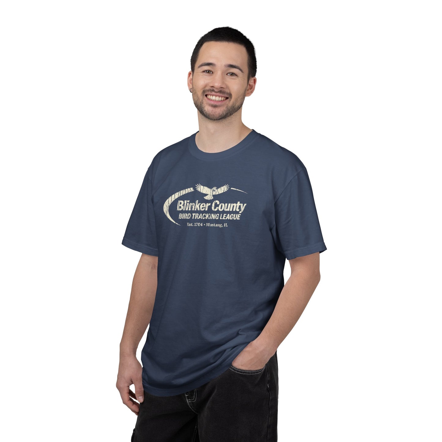 Blinker County Bird Tracking League vintage t-shirt