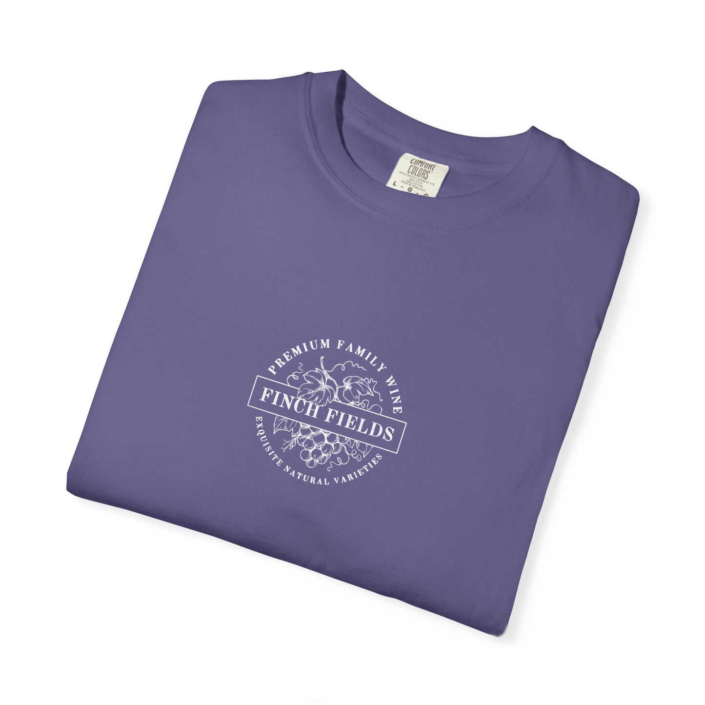 finch fields exquisite wine t-shirt