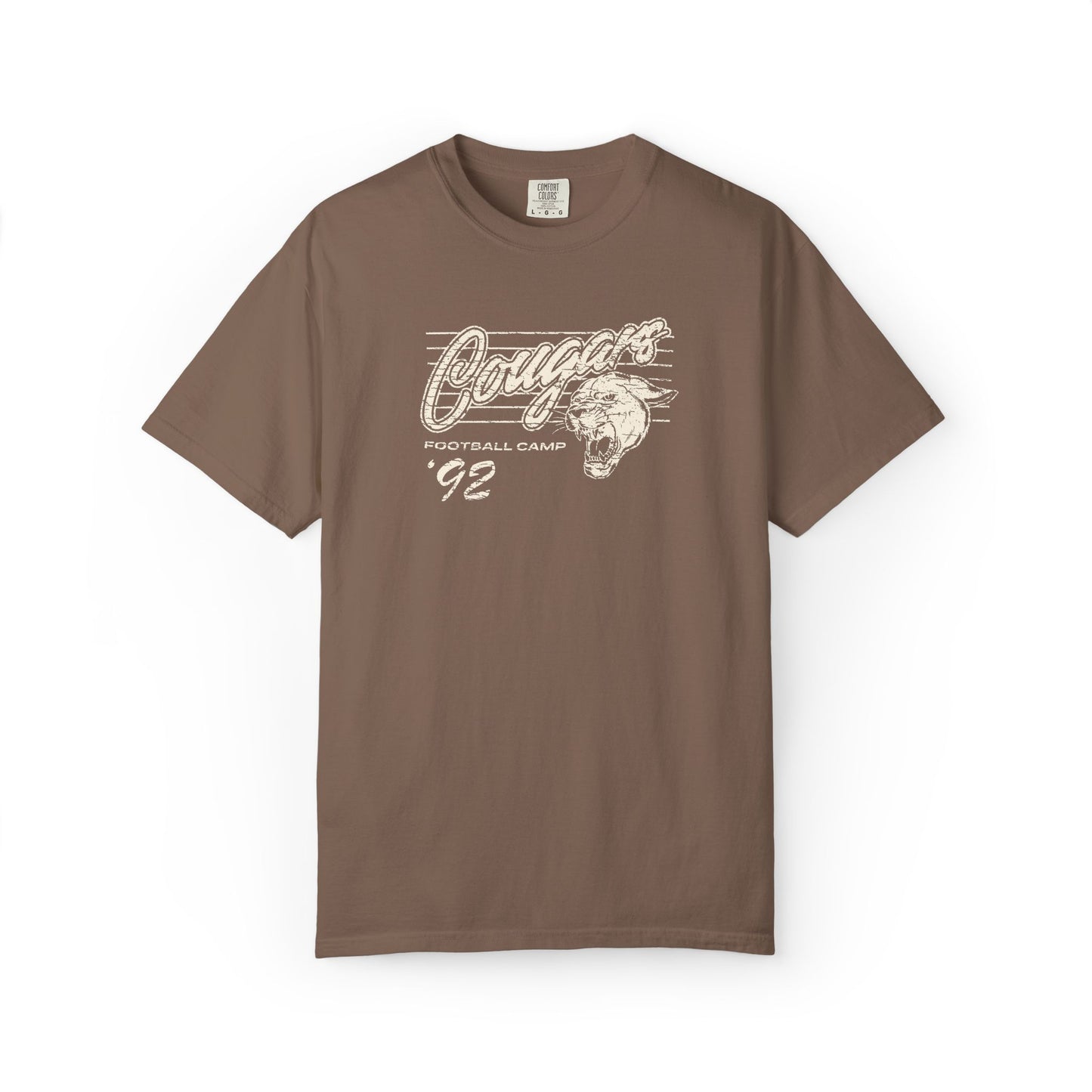 cougar football camp 92 vintage t-shirt