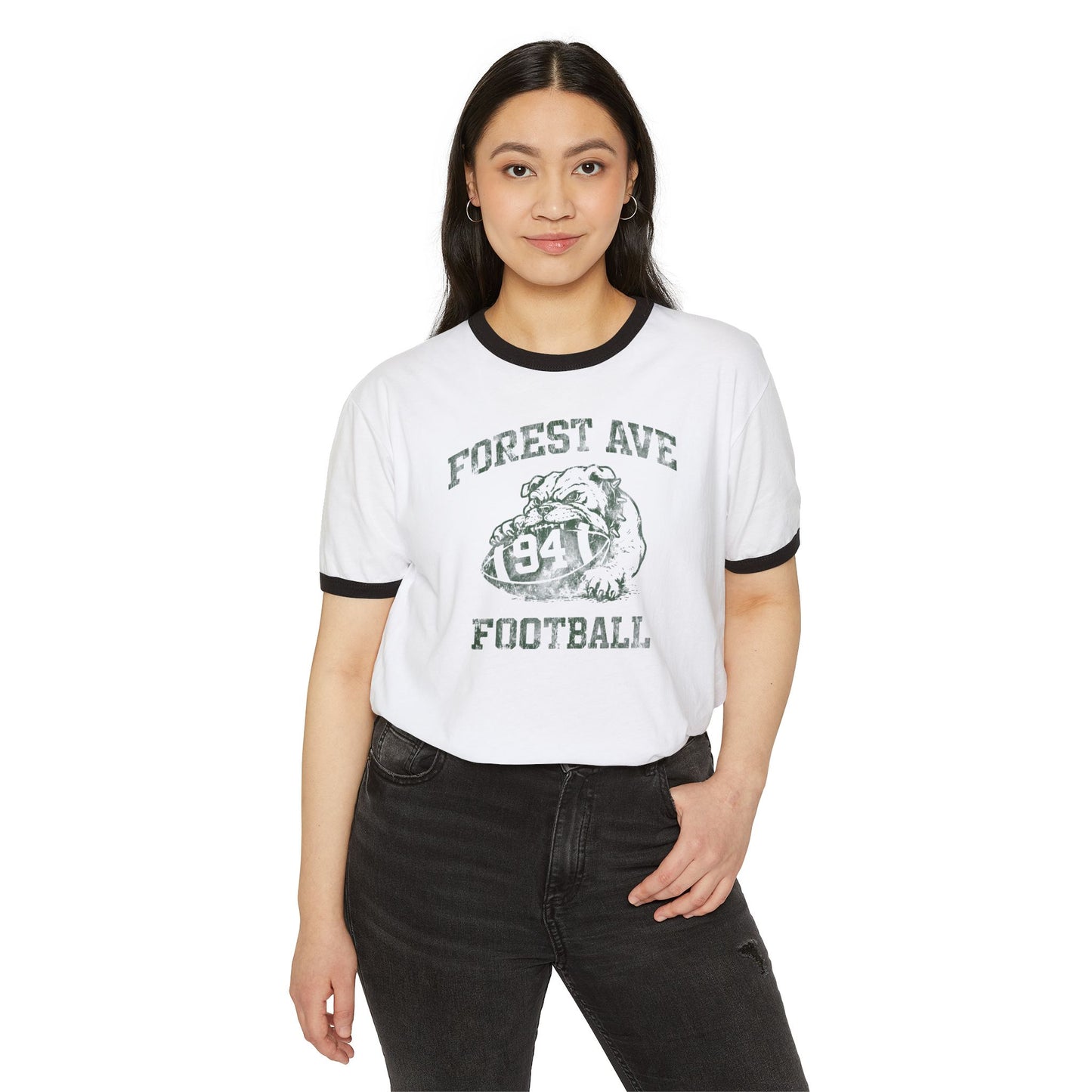 Forest Ave Football – Vintage Ringer t-shirt