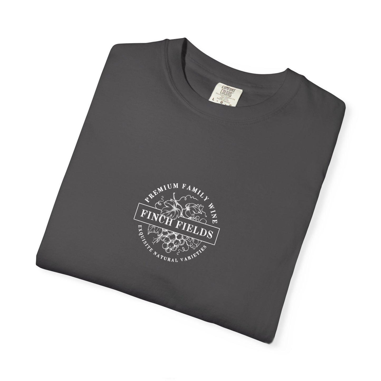 finch fields exquisite wine t-shirt