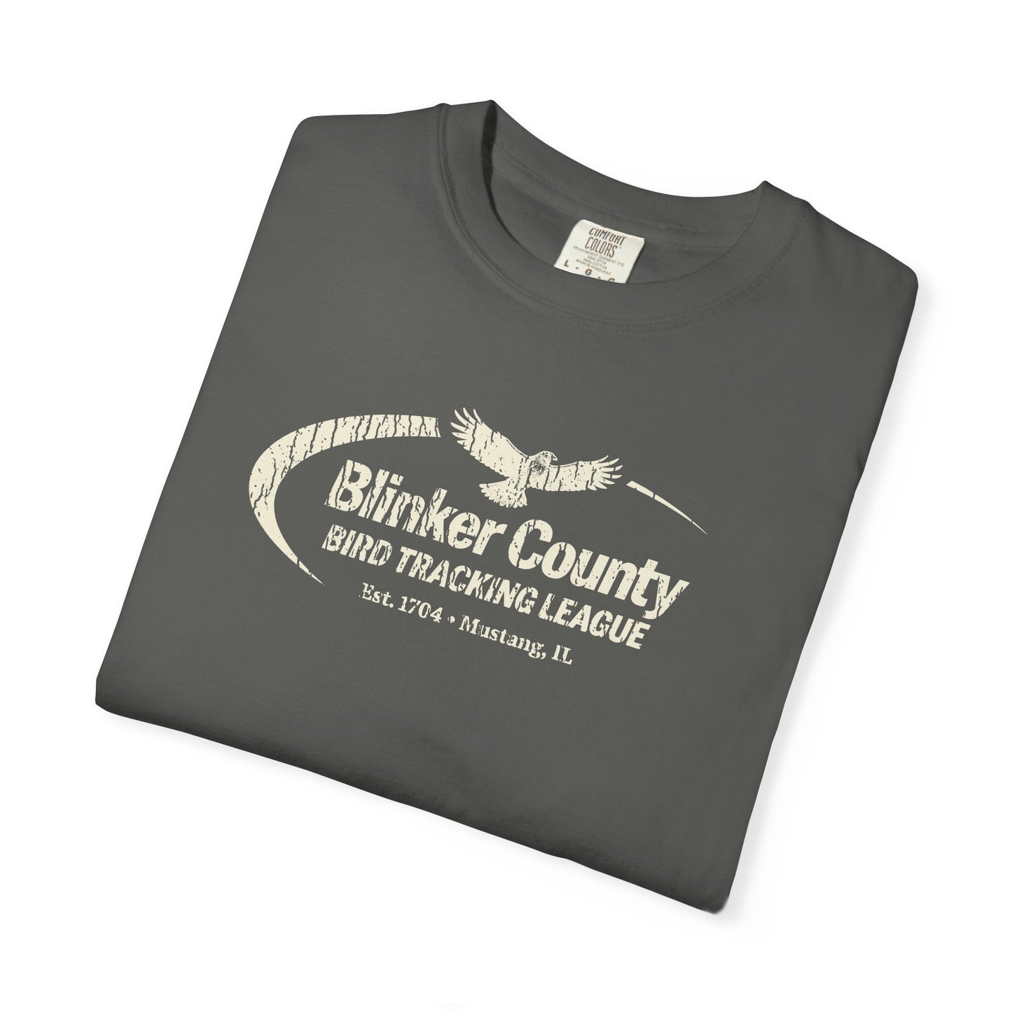 Blinker County Bird Tracking League vintage t-shirt