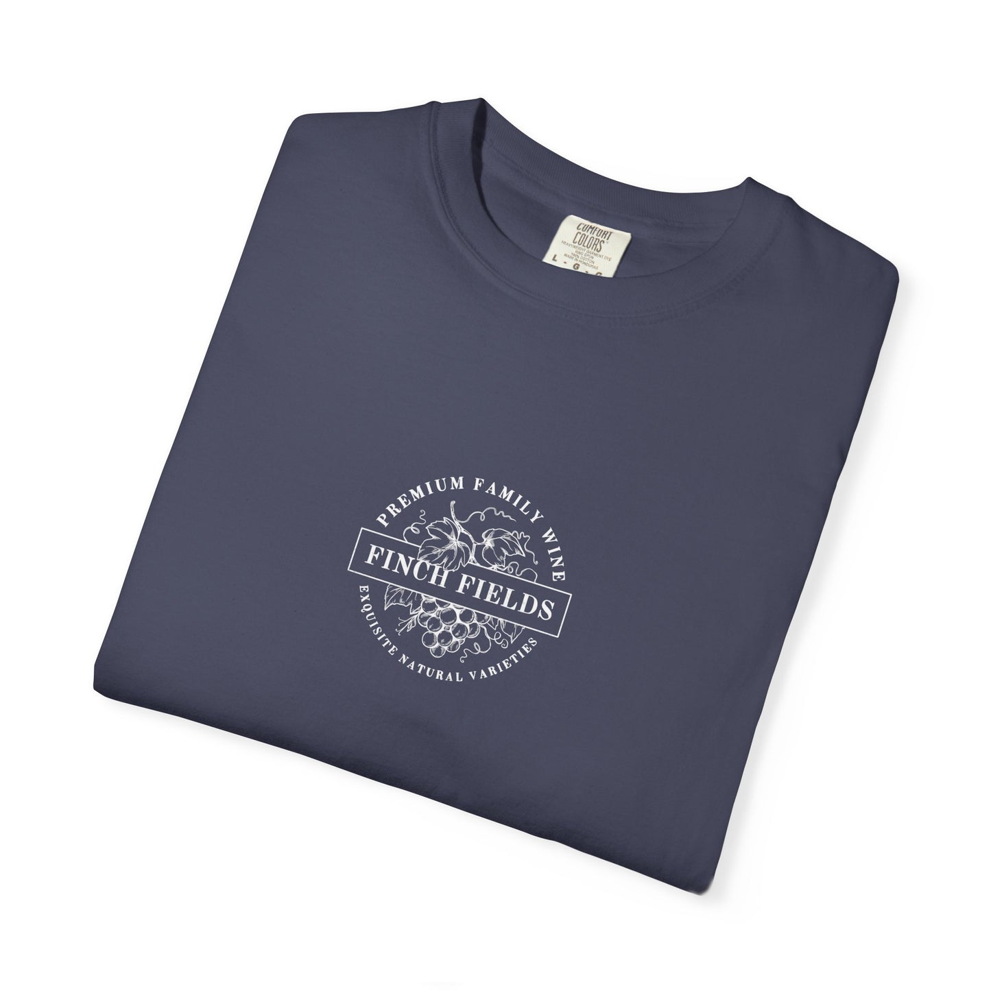 finch fields exquisite wine t-shirt
