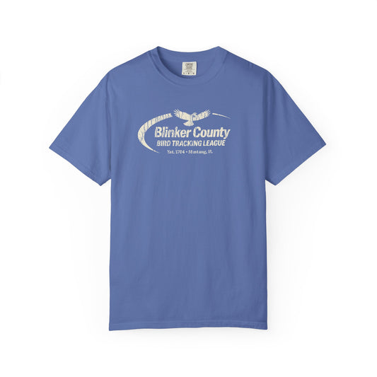 Blinker County Bird Tracking League vintage t-shirt