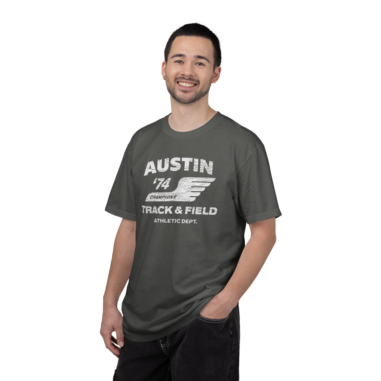 Austin Track & Field 1974 vintage t-shirt