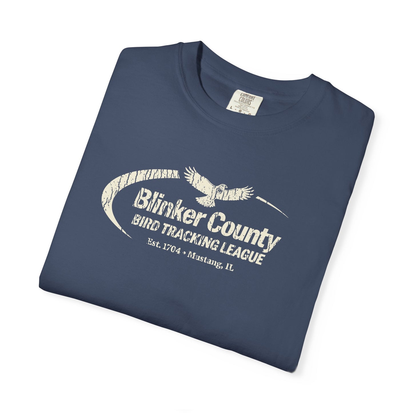 Blinker County Bird Tracking League vintage t-shirt