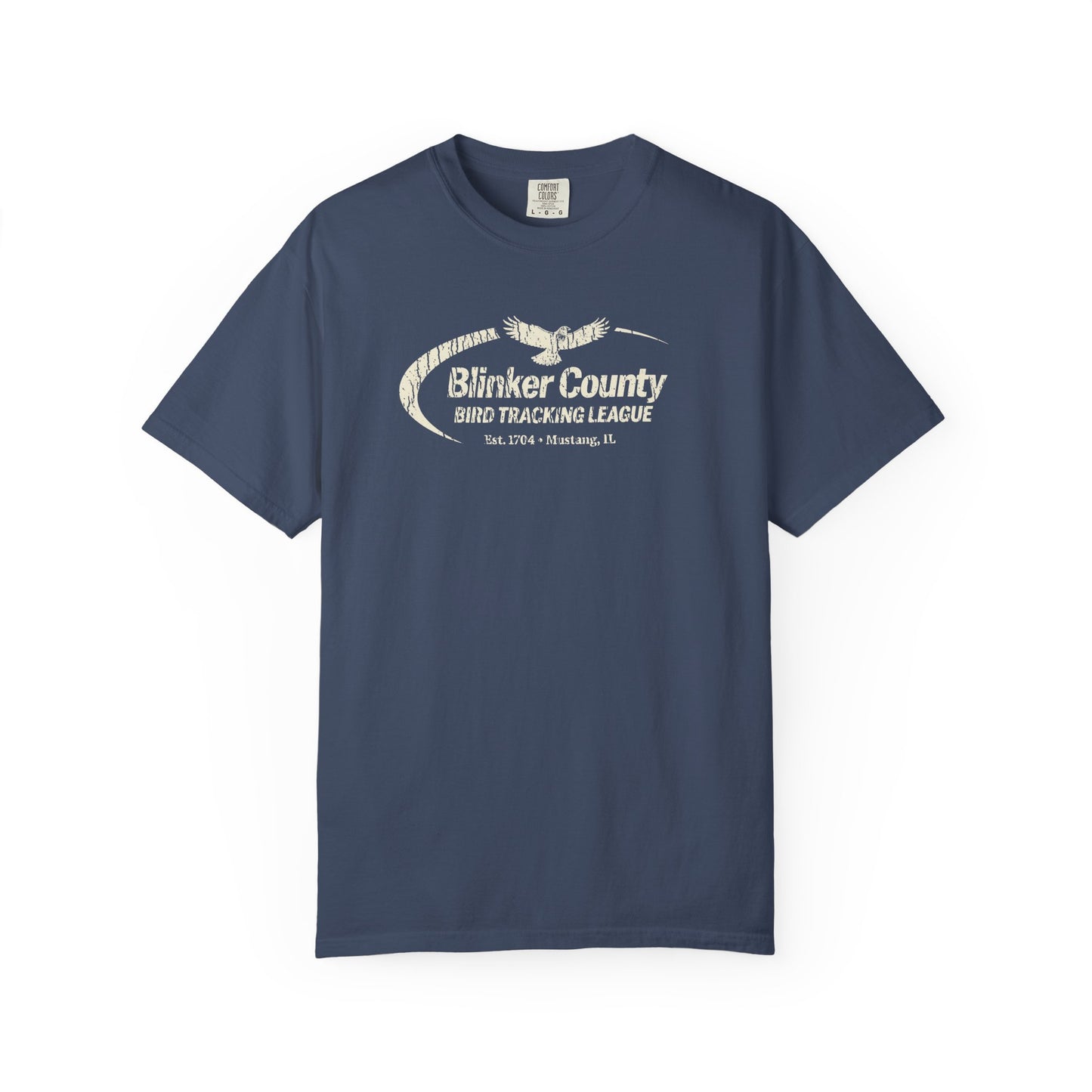Blinker County Bird Tracking League vintage t-shirt