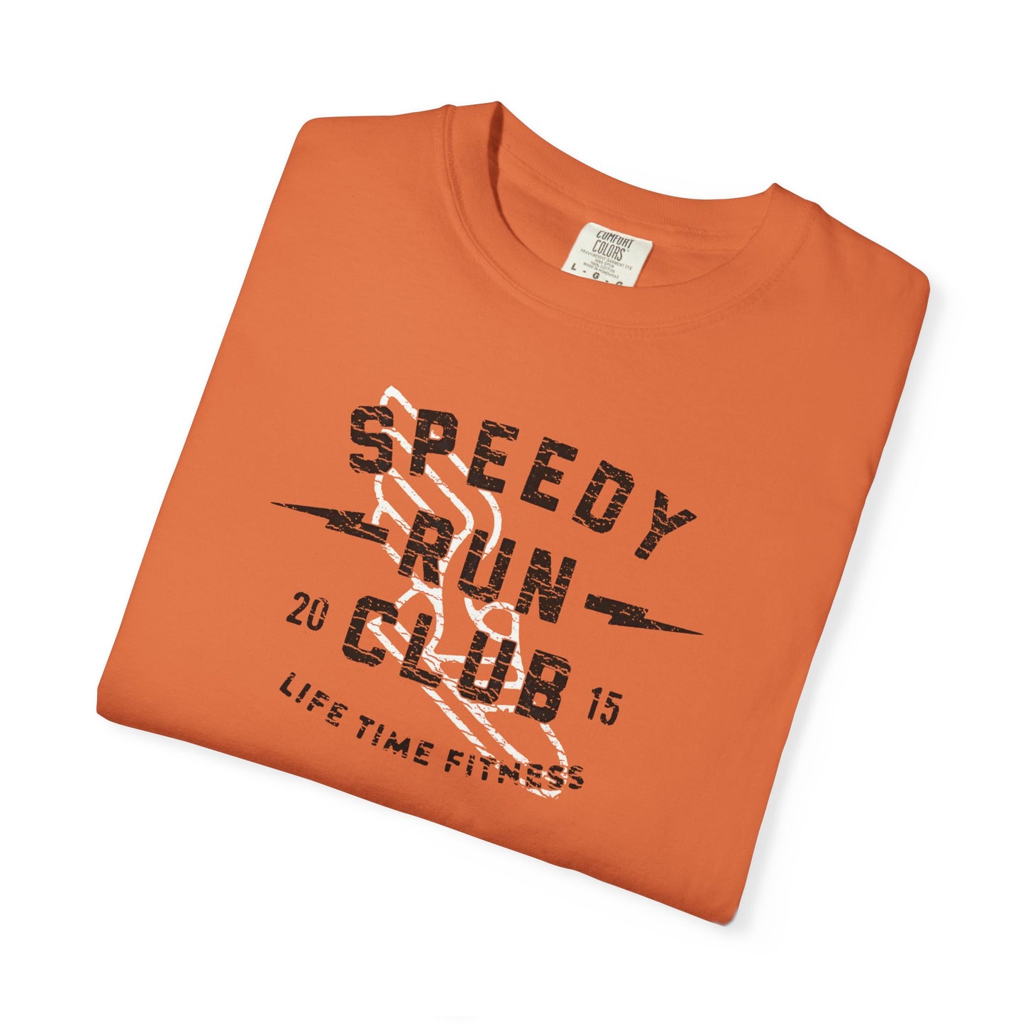 speedy run club vintage t-shirt