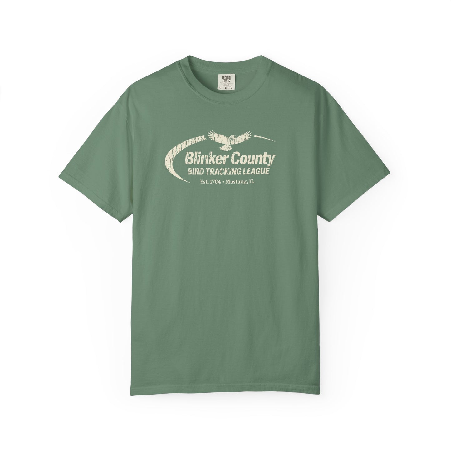 Blinker County Bird Tracking League vintage t-shirt