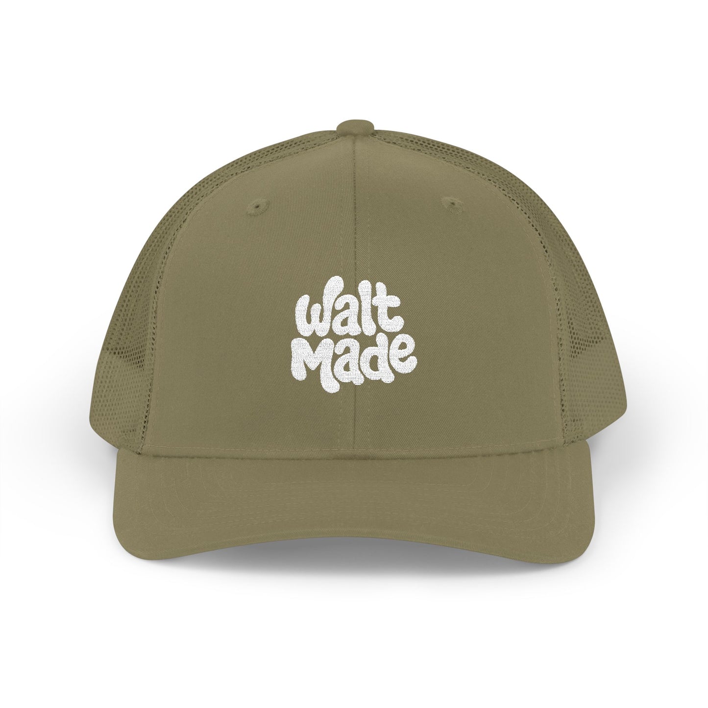"walt made" snapback trucker cap (embroidery)