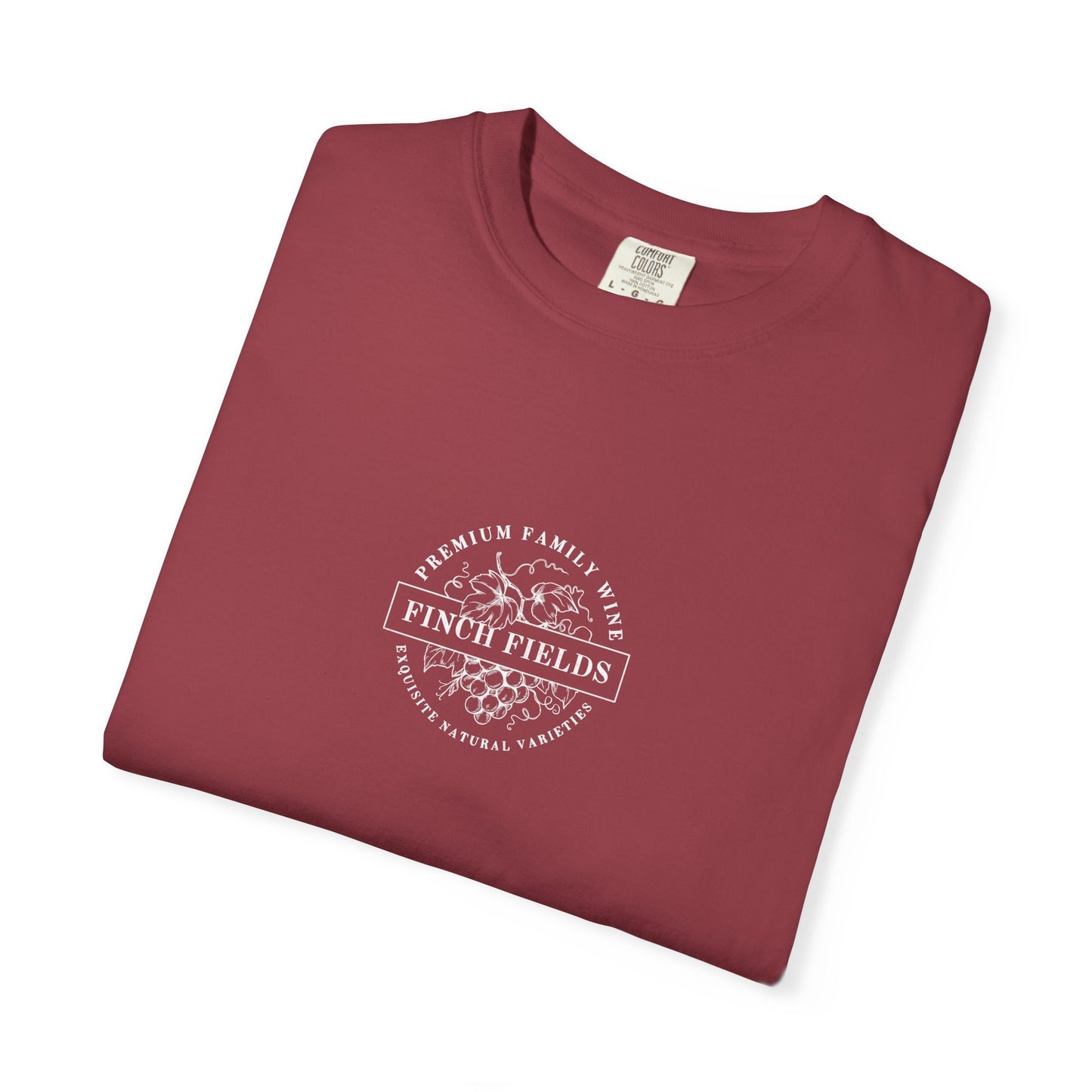 finch fields exquisite wine t-shirt