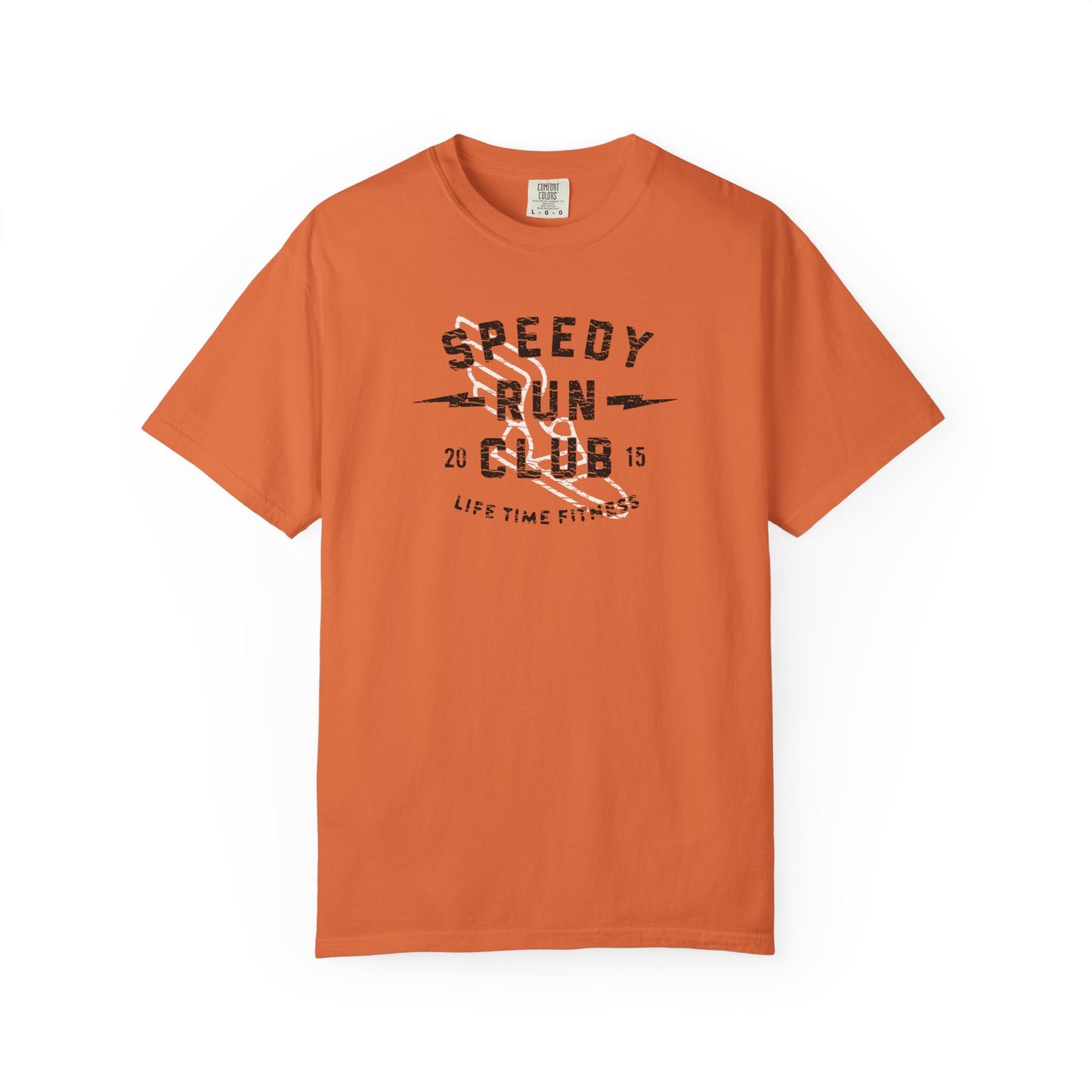 speedy run club vintage t-shirt