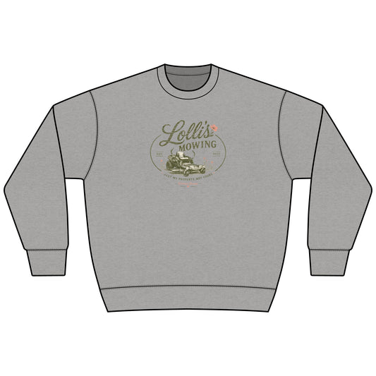 lolli's mowing vintage heavyweight crewneck sweatshirt