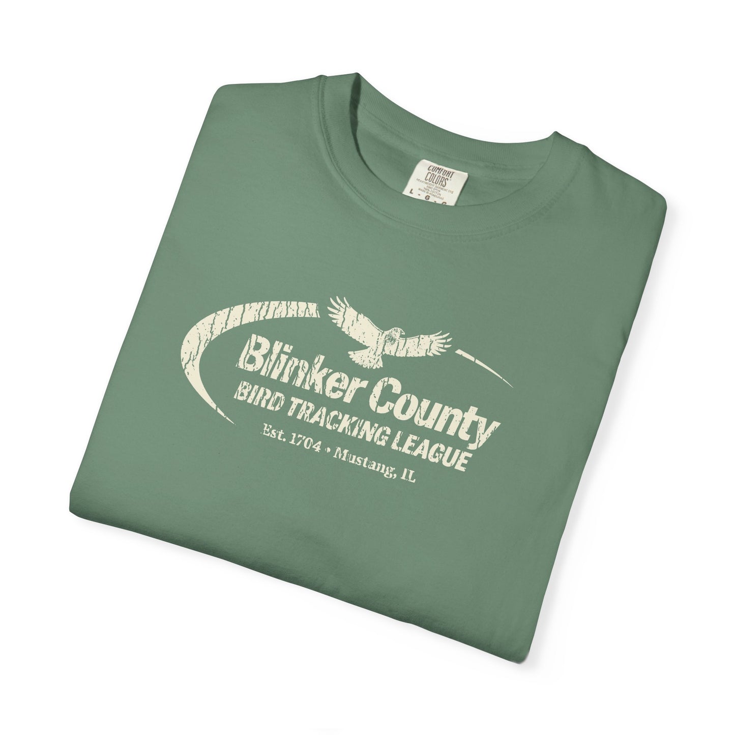 Blinker County Bird Tracking League vintage t-shirt
