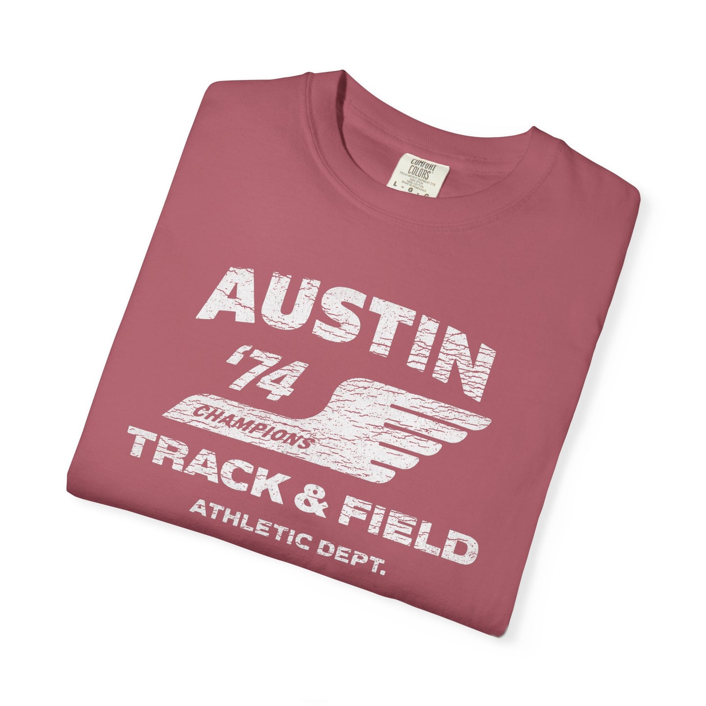Austin Track & Field 1974 vintage t-shirt