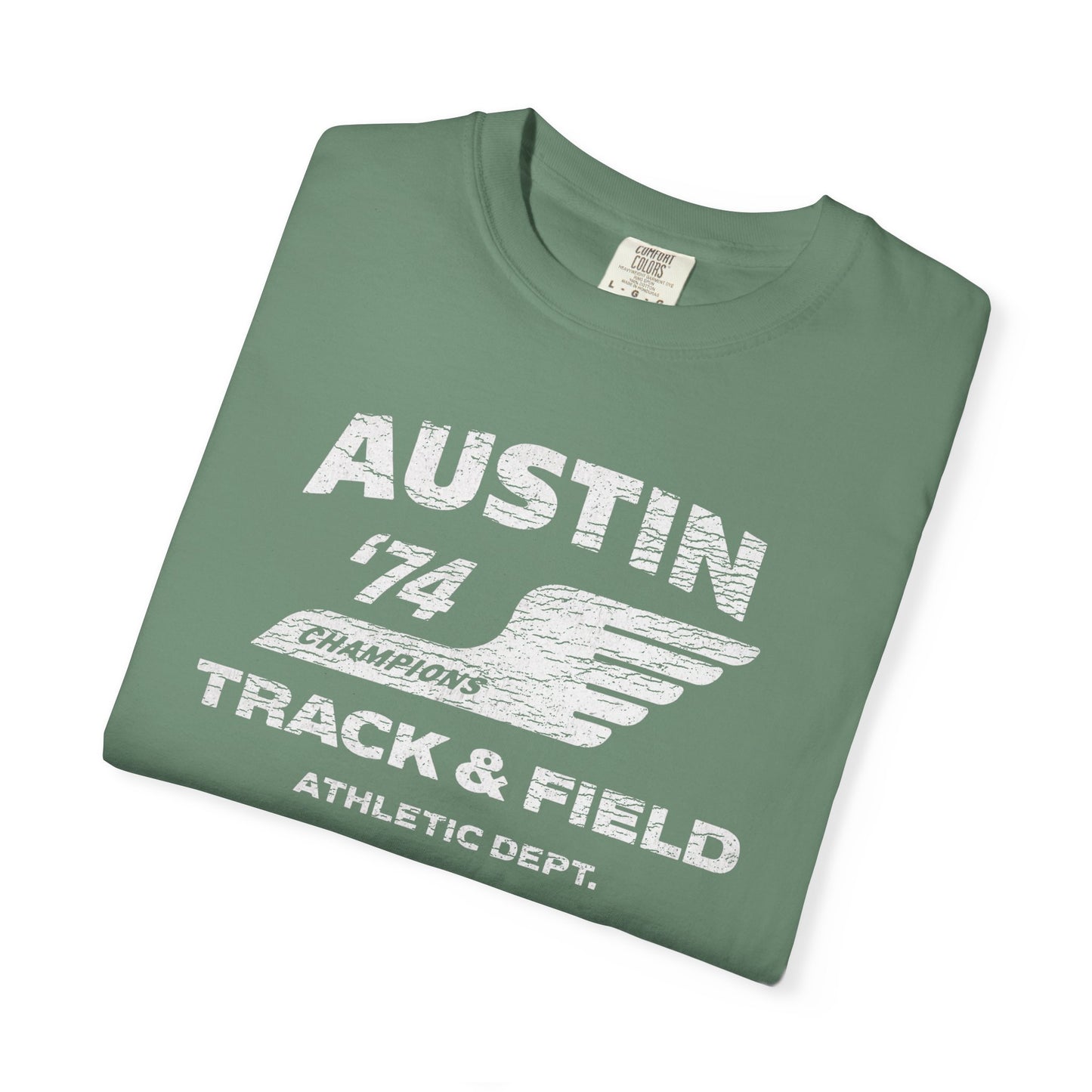 Austin Track & Field 1974 vintage t-shirt