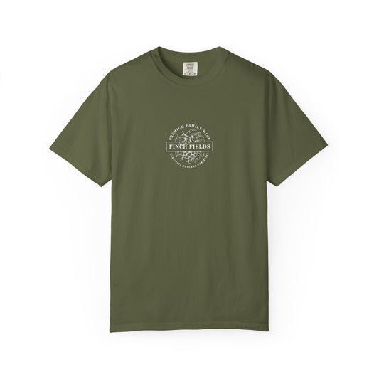 finch fields exquisite wine t-shirt