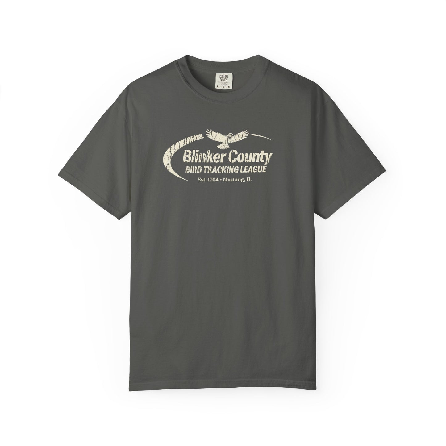 Blinker County Bird Tracking League vintage t-shirt