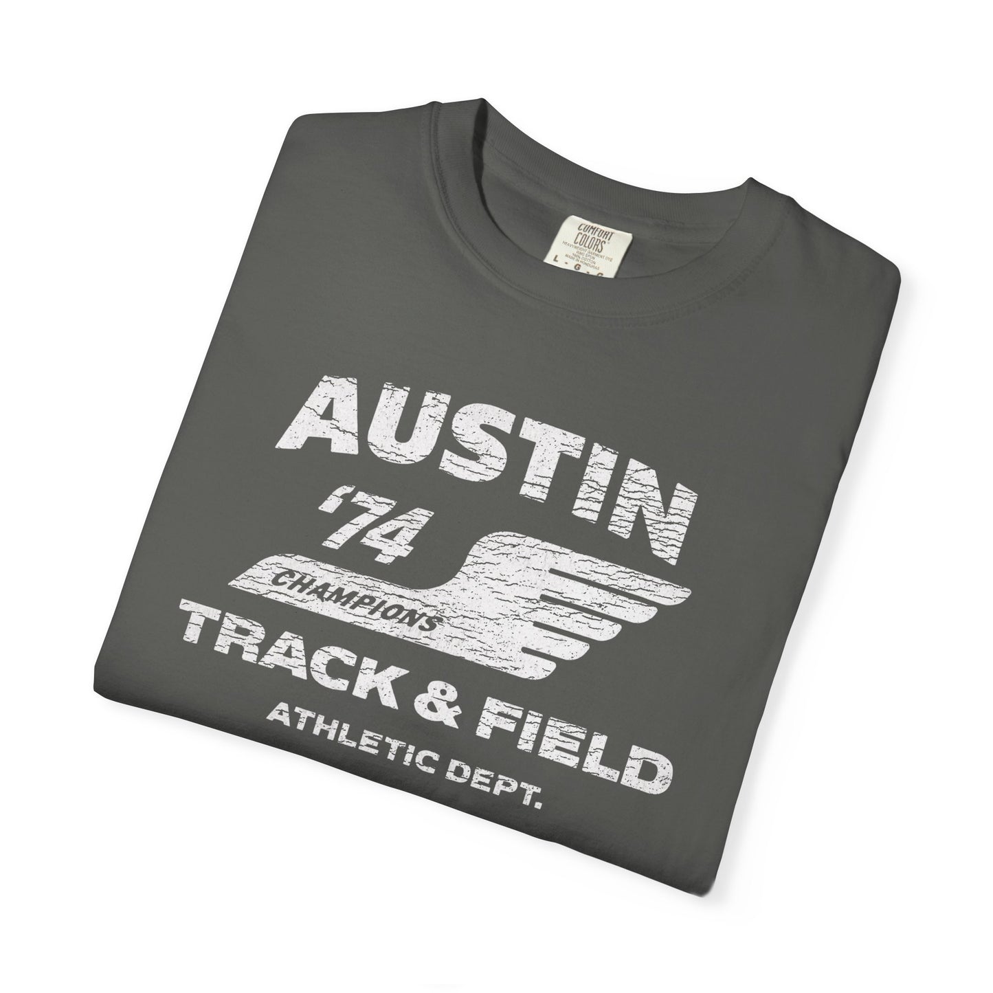 Austin Track & Field 1974 vintage t-shirt