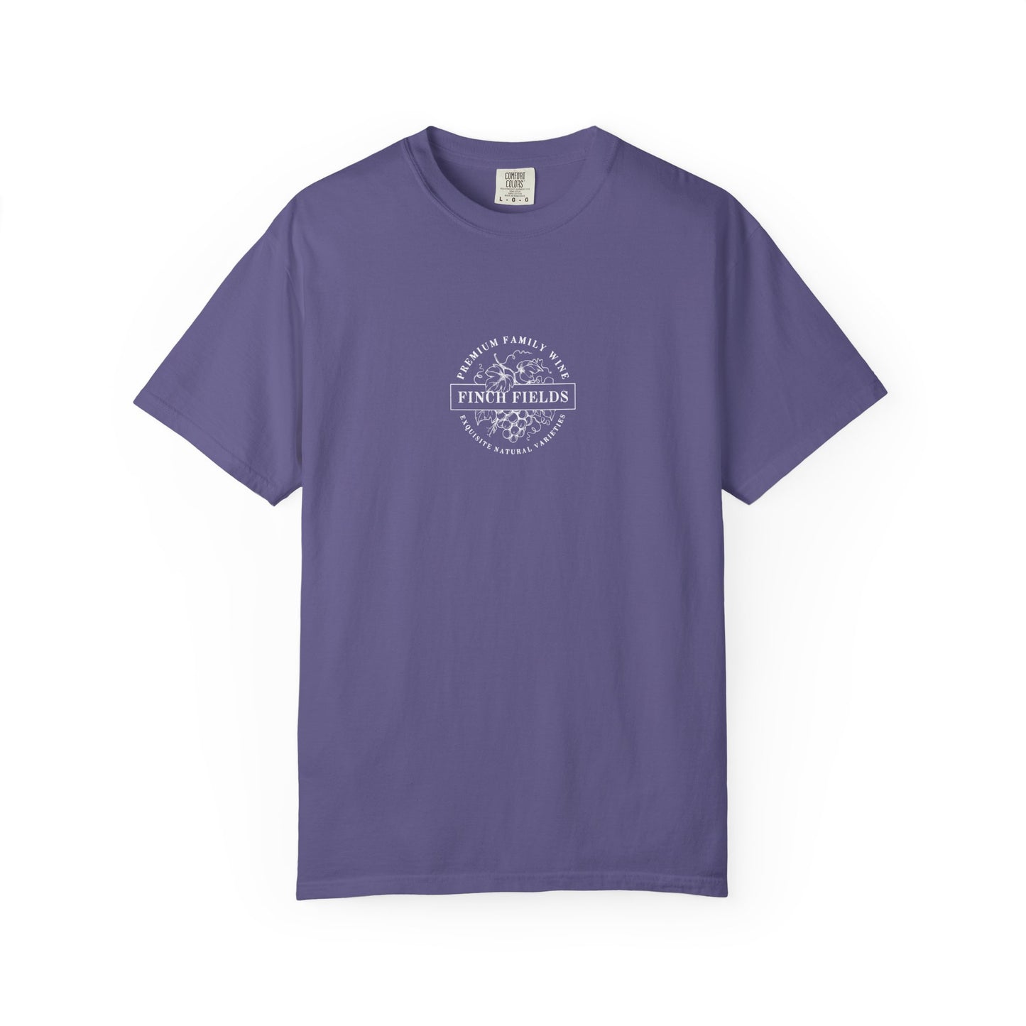 finch fields exquisite wine t-shirt