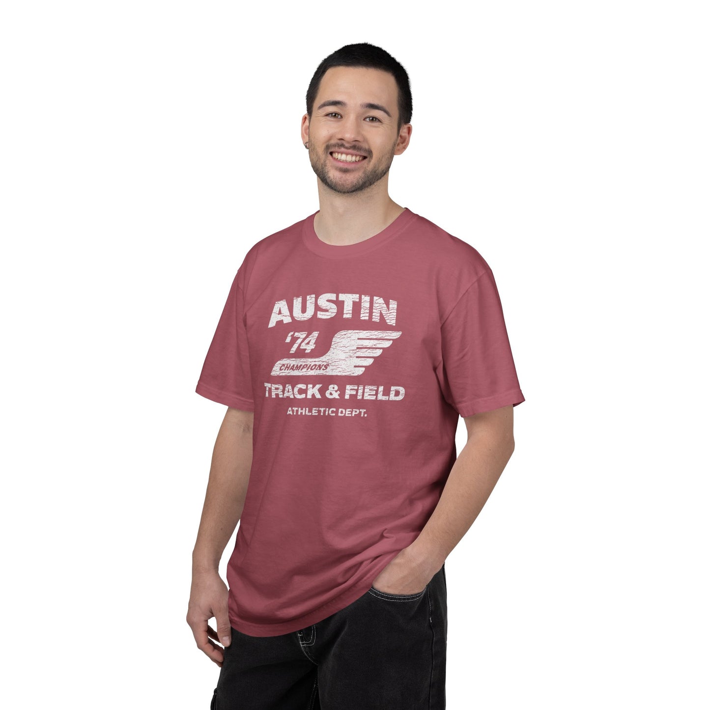 Austin Track & Field 1974 vintage t-shirt