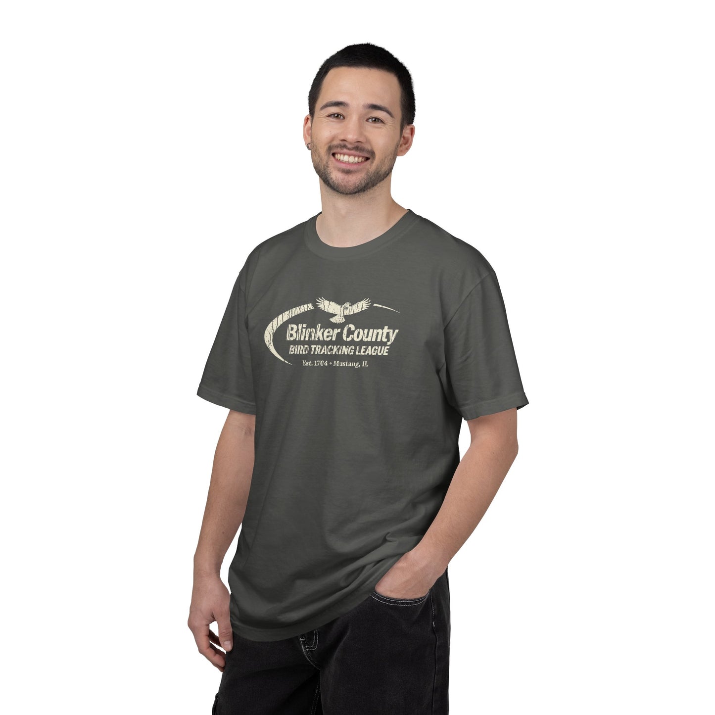 Blinker County Bird Tracking League vintage t-shirt